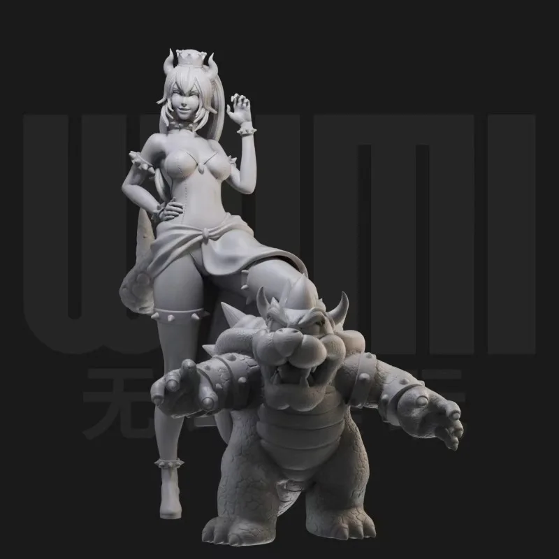

1/24 Scale Resin Figure Model Kit Cartoon Hobby Miniature Kuba Princess Fantasy GK Unassembled and Unpainted Free Shipping