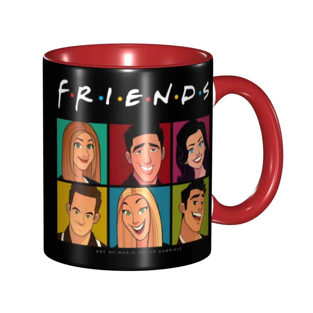 

Cartoon Aime Friends Mug Customized TV Show Coffee Ceramic Mug Cup Creative Gift