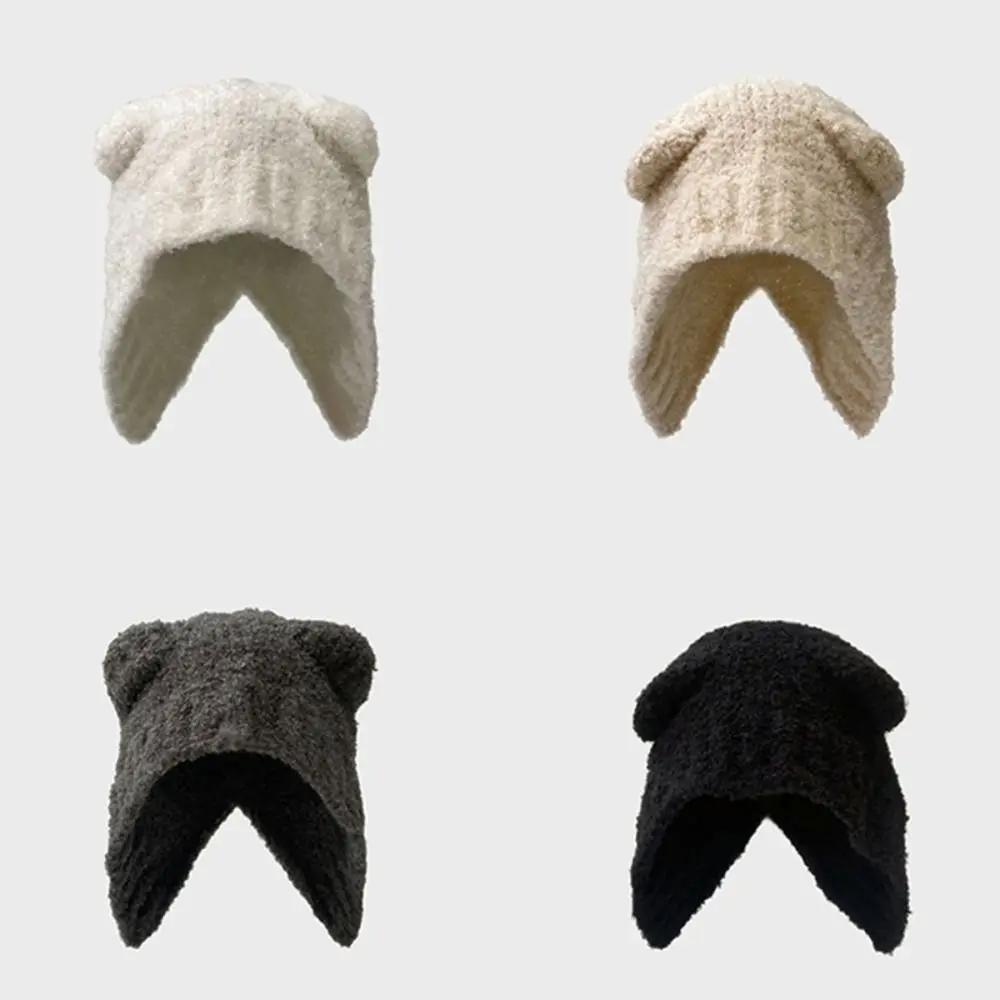 

Fashion Autumn Winter Cute Knitted Knitted Hat Wool Hat Cold Cap