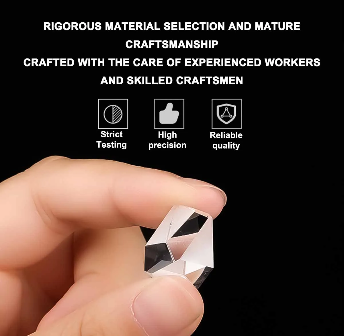 Roof Prism Optical Instruments 12.5/16.5/18.5 High Transmittance Precision Lens Refractive Prism Sheet for Enhanced Accuracy