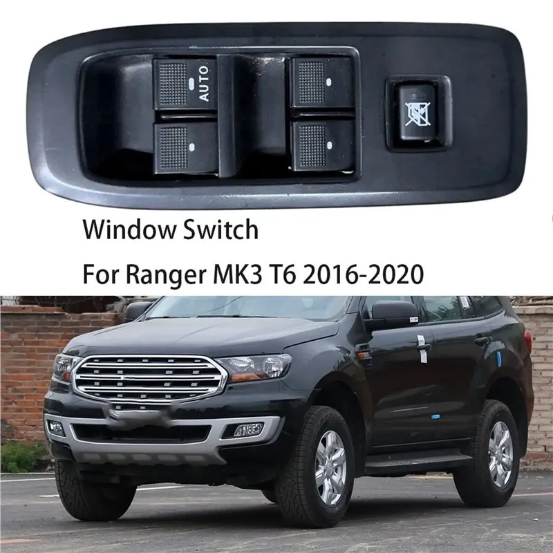 Classy-For FORD Ranger MK3 T6 2016-2020 Car Electric Window Switch Front Right Side EB3T14A132AD - view 3
