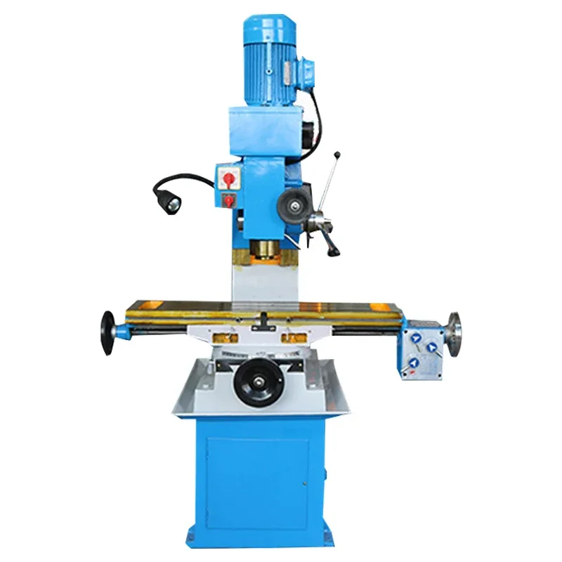 

220V/380V 40~1400 rpm (900x240mm) Workbench Vertical metal Milling Machine ZX50C Small Gear Drive Drilling And Milling Machine