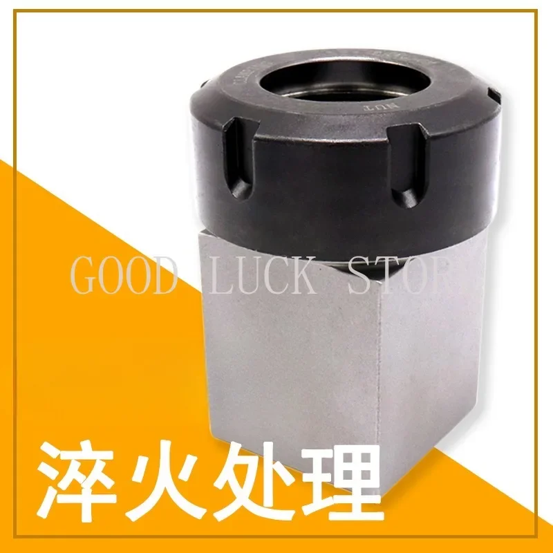 ER40 ER32 ER25 Square Collet Chuck Holder  Block for Lathe Engraving Machine Spring Chuck Collet Holder Hex ER32 ER40