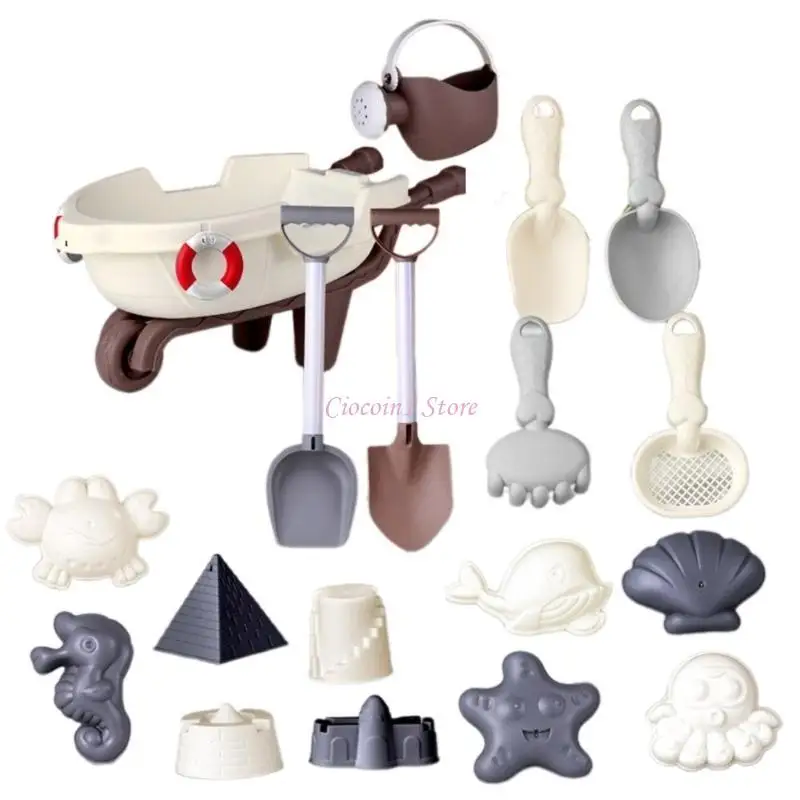 Y1UB Giocattolo da Gioco sulla Spiaggia Sabbia Giocattolo da Giardinaggio in Cortile Giocattolo Secchio Sabbia con Stampo