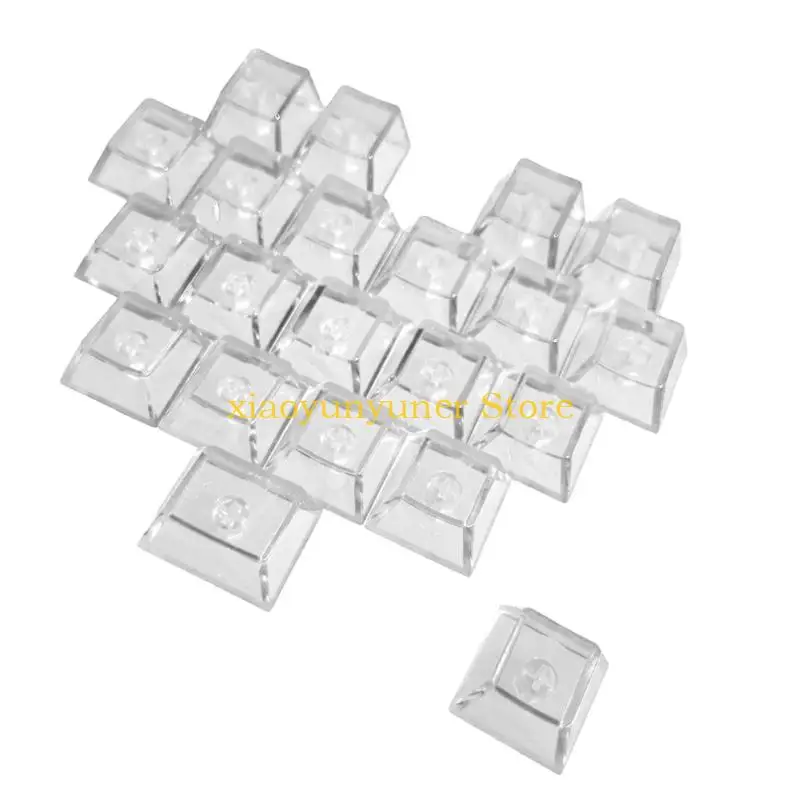 P9JB Slip Textured Heart Keycaps 21 Piece Set Material OEM Standard Height