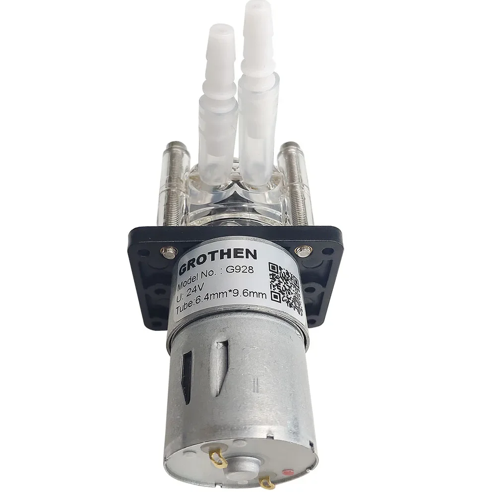 

Перистальтический дозирующий насос постоянного тока 12 В/24 В, 500 мл/мин — прецизионный дозатор жидкости для аквариумов, лабораторий и аналитических систем