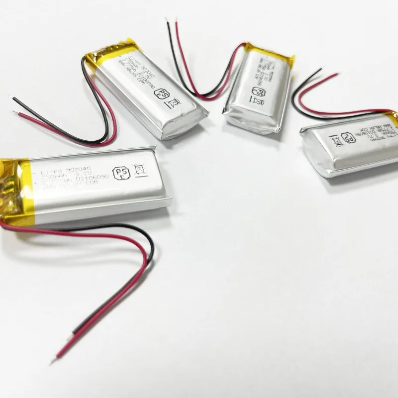 602040 3.7V 400mAh Rechargeable Battery for Small Fan Hydrating Device Translation Pen Replace Rechargeable Polymer Battery
