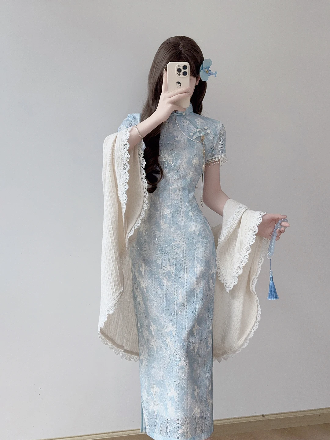 

Новинка Ting Yue Ling: Элегантное синее платье премиум-класса с эффектом прохлады для весны и лета. Уникальный дизайн.