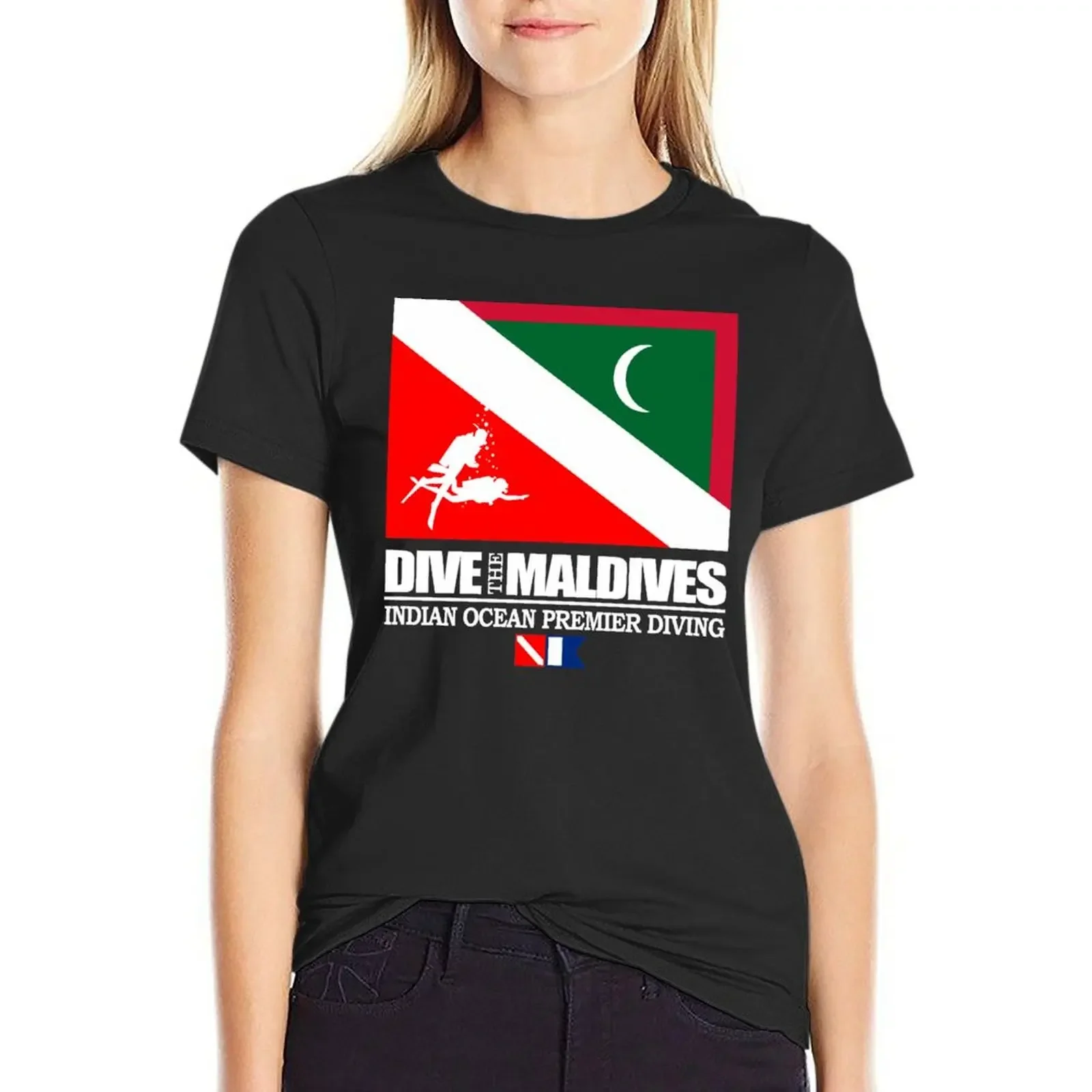 

Dive the Maldives (DF) T-Shirt anime sublime kawaii clothes clothes for woman