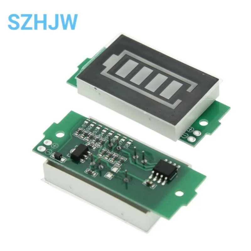 1S-8S 1S/2S/3S/4S 1-8S Single 3.7V Lithium Battery Capacity Indicator Module 4.2V Display Electric Vehicle  Power Tester Li-ion