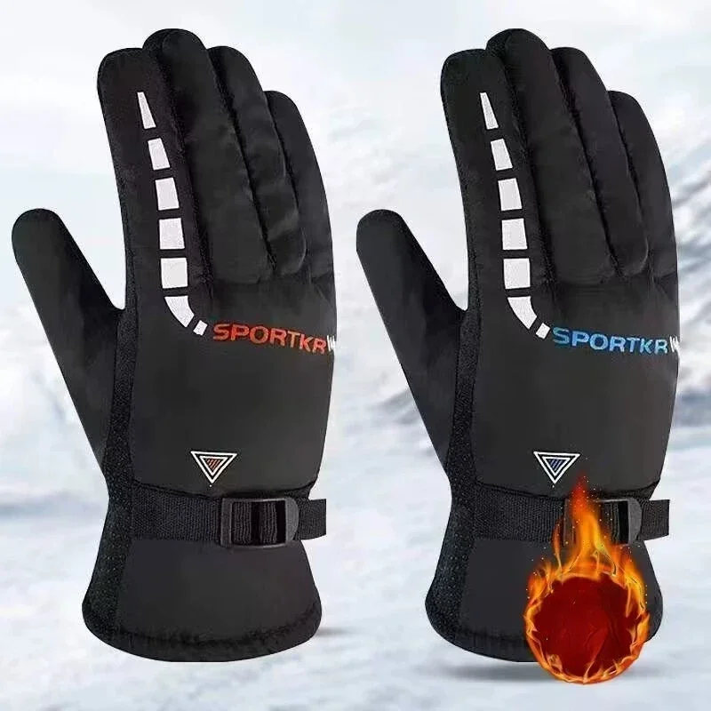 

Winter Ski Gloves For Men Women Thickened Non-Slip Outdoor Cycling Driving Ski Hiking Warm Gloves Winter Sports Accessories Gift