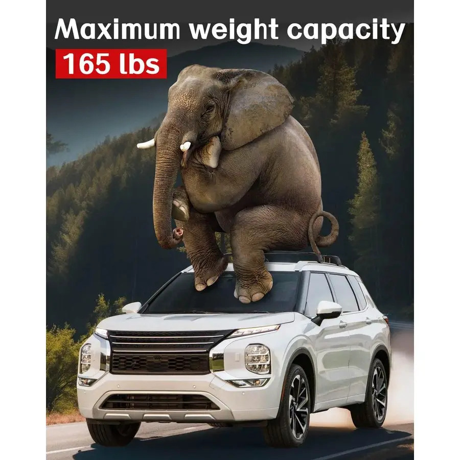 قضبان متقاطعة مناسبة لميتسوبيشي أوتلاندر 20222025 أمبير أوتلاندر PHEV 20232025 رف سقف من الألومنيوم قضبان متقاطعة ملحقات حامل البضائع