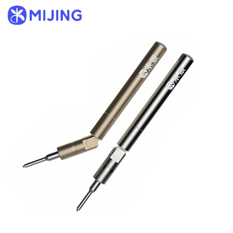 MIJING Motherboard Stratified Screw Pen 360 ° Rotation S2 Alloy Steel Protection Magnetic for Iphone Android Screwdriver