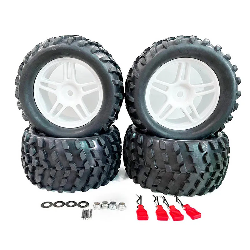 Large Tires Widening Tires for 1/10 1/12 RC Cars WLtoys 144001 124019 124018 124017 124016 RC Car Upgrade Wheel Spare Parts