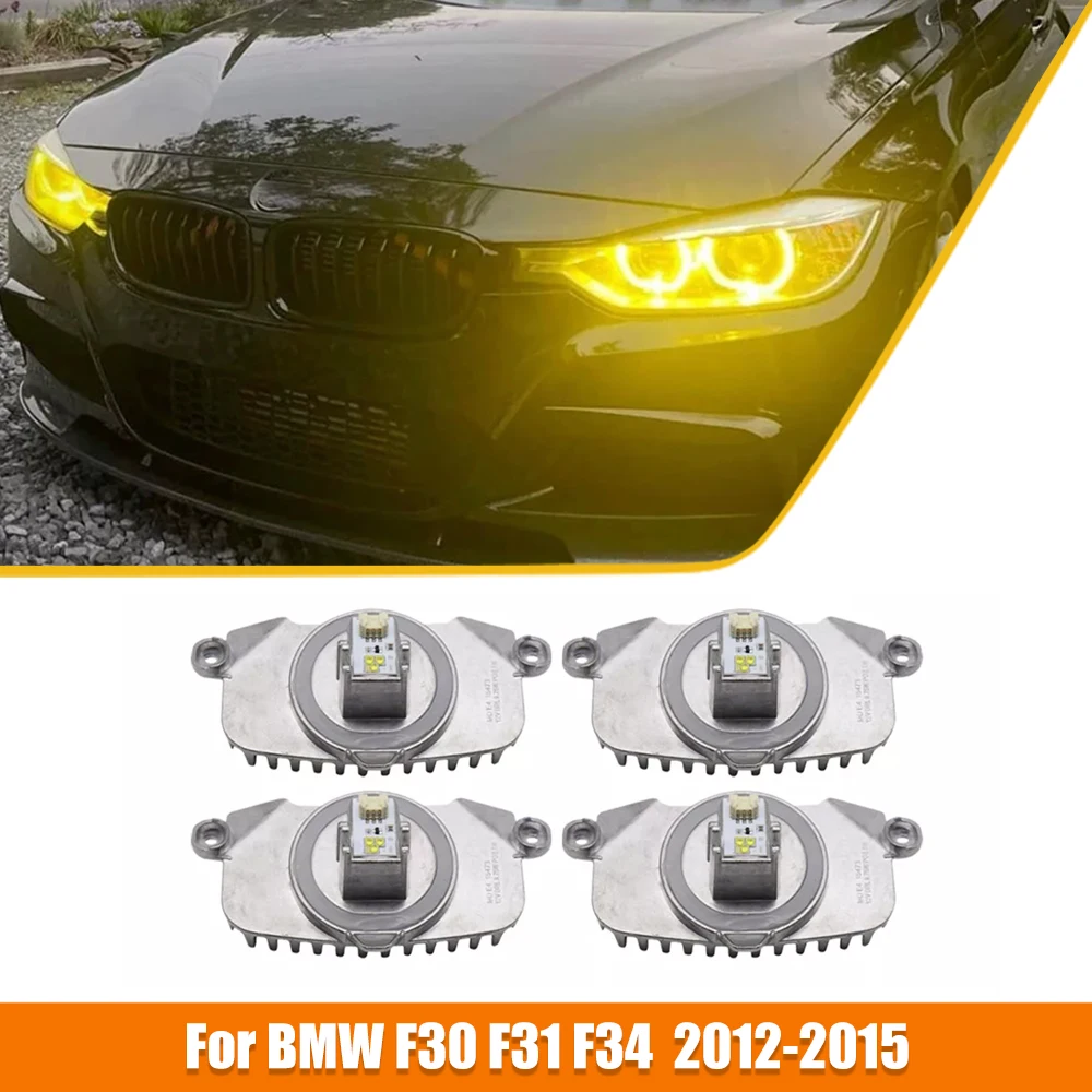 NEW Yellow DRL Chip Module For 2012-2015 BMW 3 Series F30 F31 F34 Xenon Headlight 63117311243 63117398766 Angel Eye Upgrade