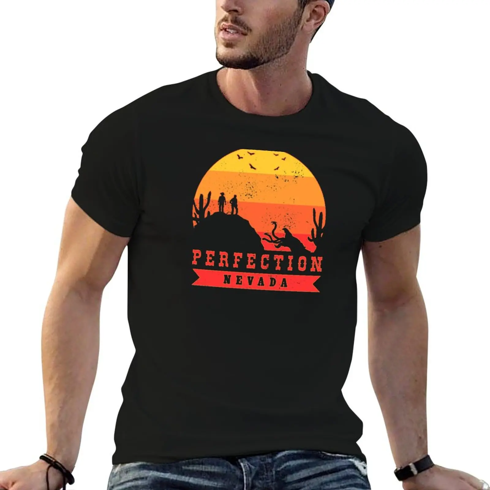Perfection, Nevada - Camiseta con diseño de tienda de regalos, camiseta para festival de verano