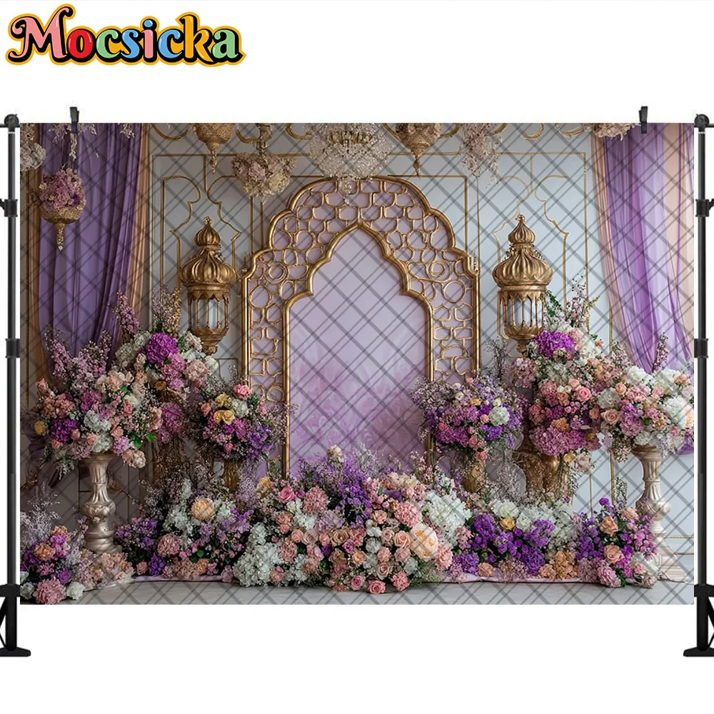 Mocsicka Fotografie Achtergrond Boho Stijl Venster Mantel Decoratie Achtergrond Volwassen Kinderen Zwangere Vrouw Portret Studio Props