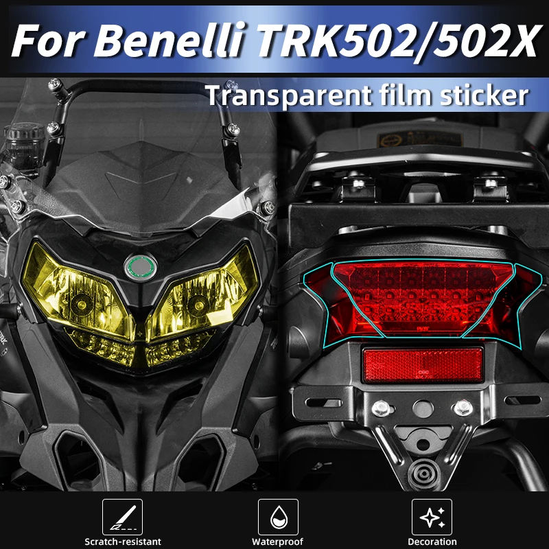 

Suitable for 2023 Benelli TRK 502 & 502 X Screen Protector Bubble-Free Anti-Yellowing Scratch-Resistant Mod Parts