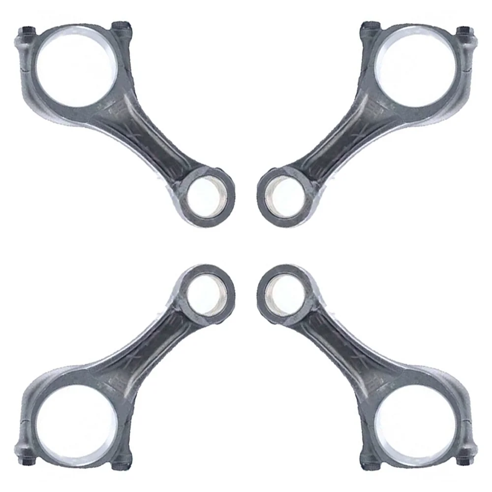 4PCS Connecting Con Rod New Set For FIAT DUCATO IVECO DAILY 2.3L 2.3 L T L4 Diesel 01-14 F1AE0481C F1AGL411D F1AGL411M 504341501
