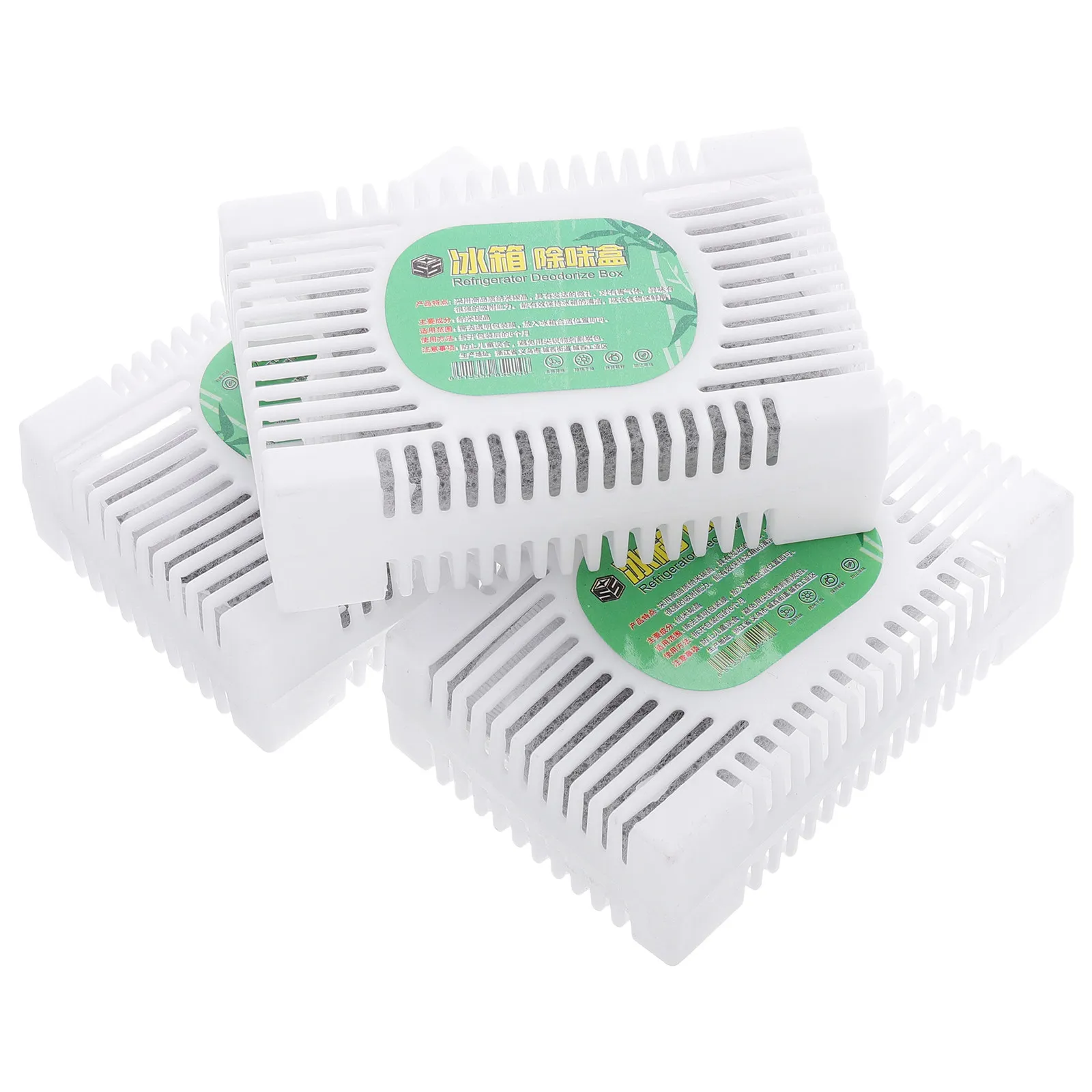 3Pcs Fridge Odor for Rv Refrigerator Safe Eco Friendly Deodorizer for Car Coolers Freezer Wardrobe Closet Basement