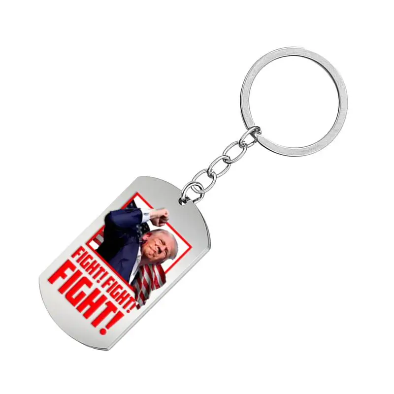 President Merchandise Keychain President Key Chain President Keychains Metal President Keychain Funny Rally Keychain For Women