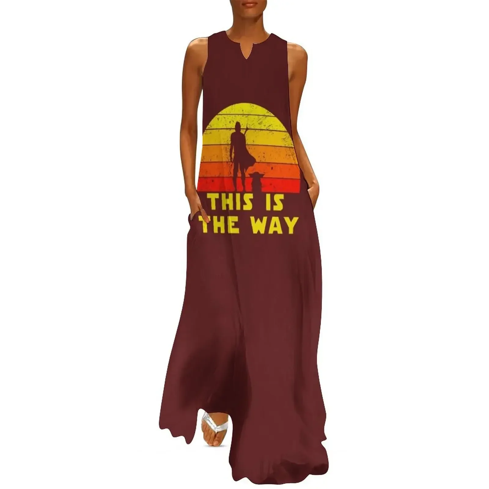 

Mando Retro This is The Way ( variant ) Long Dress Bride dresses sexy dress for women evening dress birthday