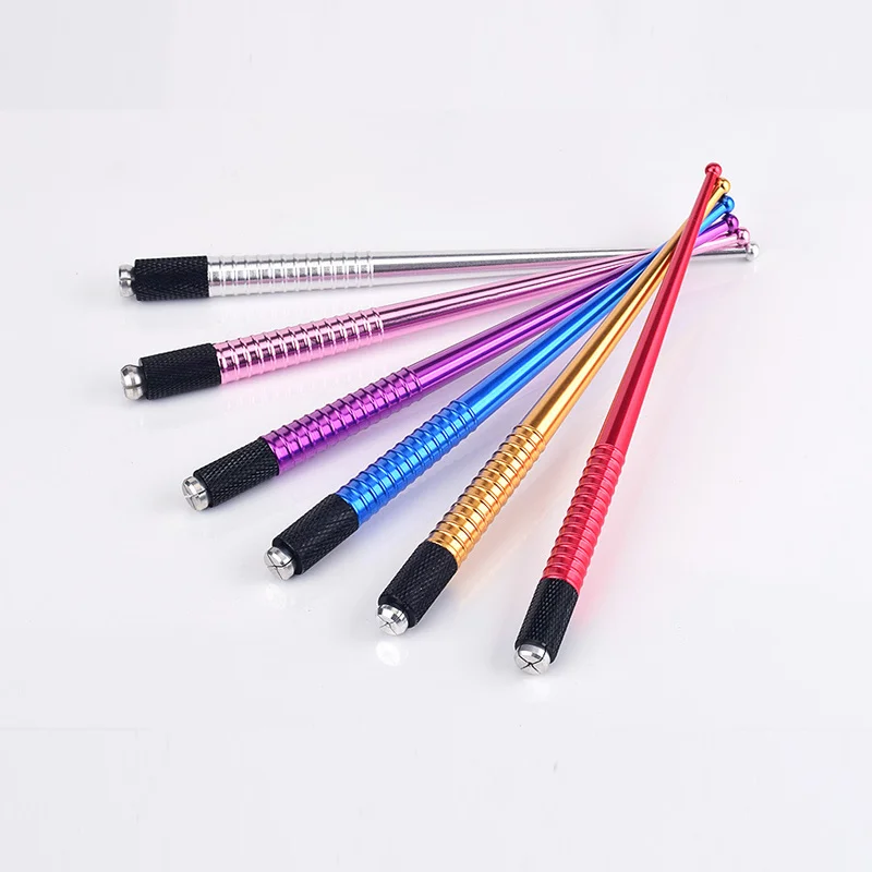Manual Tattoo Pen for Microblading Eyebrow Lip Tattoo Permanent Makeup Tebori Pen Eyebrow Tattoo Accessories Supplies 1pcs