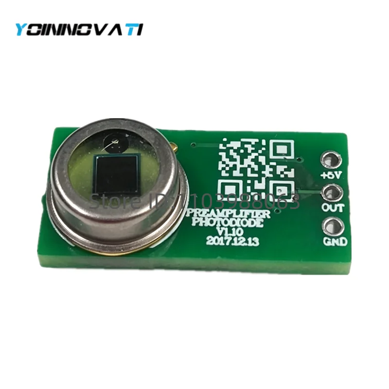 1PCS Photodiode Amplifier Module Light Intensity Detection Illuminance Meter Sensor