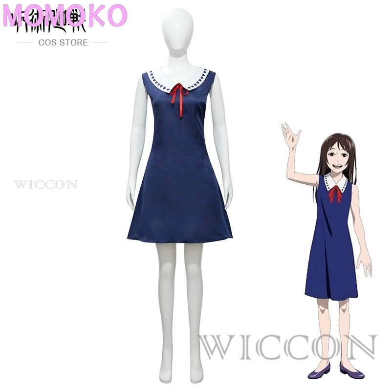 Orimoto Rika Cosplay Costume Anime Jujutsu Cosplay Cursed Queen Lovely Sleeveless Dress Woman Sexy Kawai Party Uniform