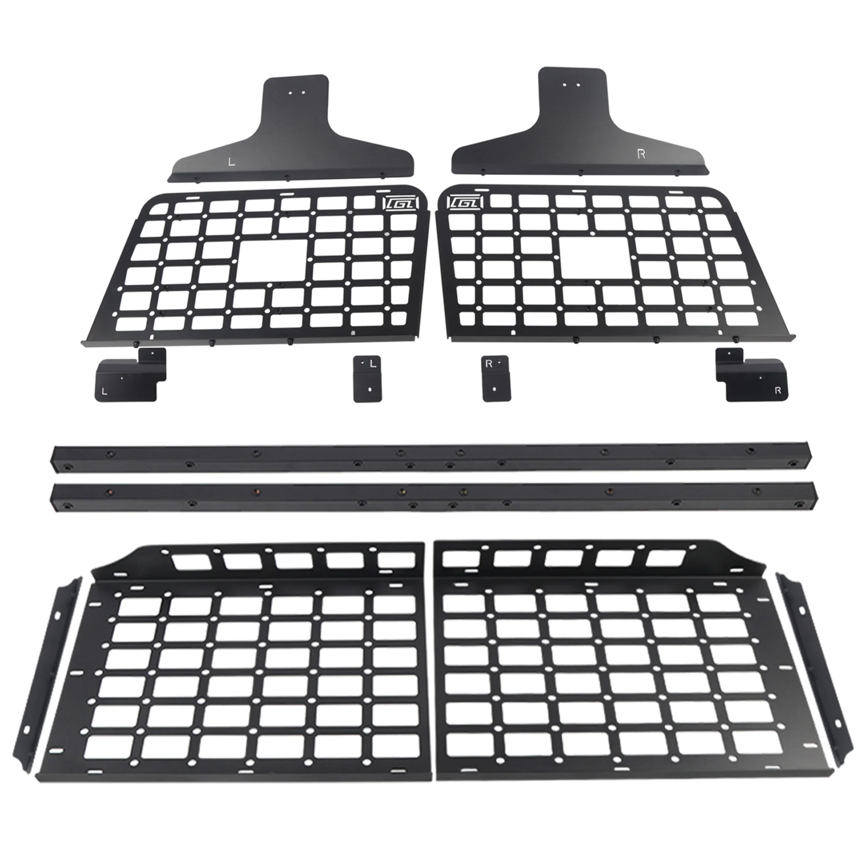 For Benz G-Class G500/ G550/ AMG G63 (W465) 2025 2026 Rear Trunk MOLLE Storage Panel Organizer Side Window Modular Storage Shelf