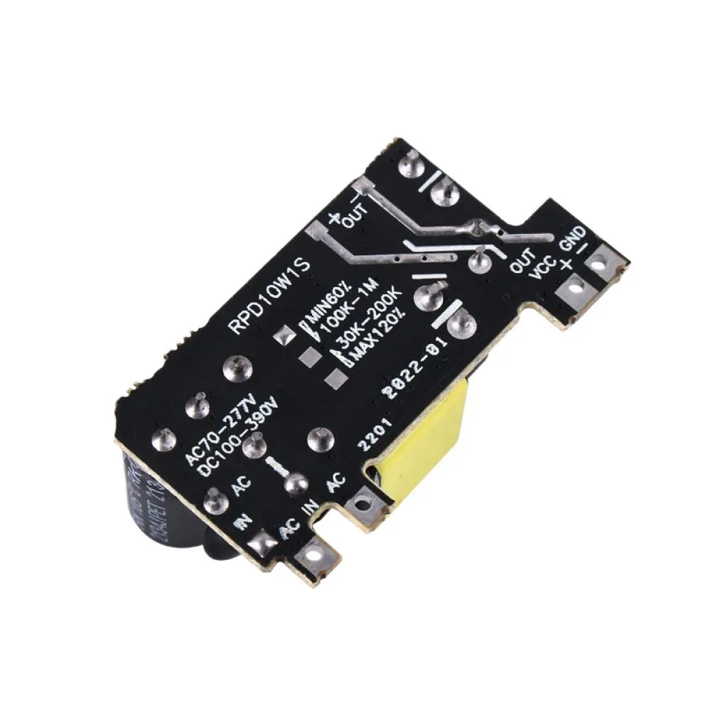 

24V 0.5A Switching Power Supply Module AC/DC-DC Converter 85-265V to 24V 10W Step-down Power Board with Short-circuit Protection