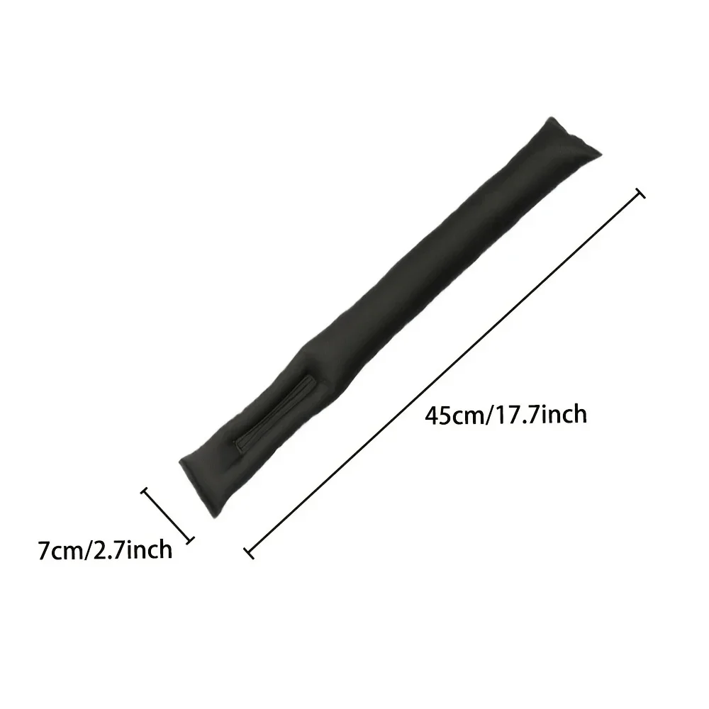 Car Seat Gap Filler Universal Soft Car Styling Padding Leather Leak Pads Plug Spacer Car Interior Decorative Accessories Filling