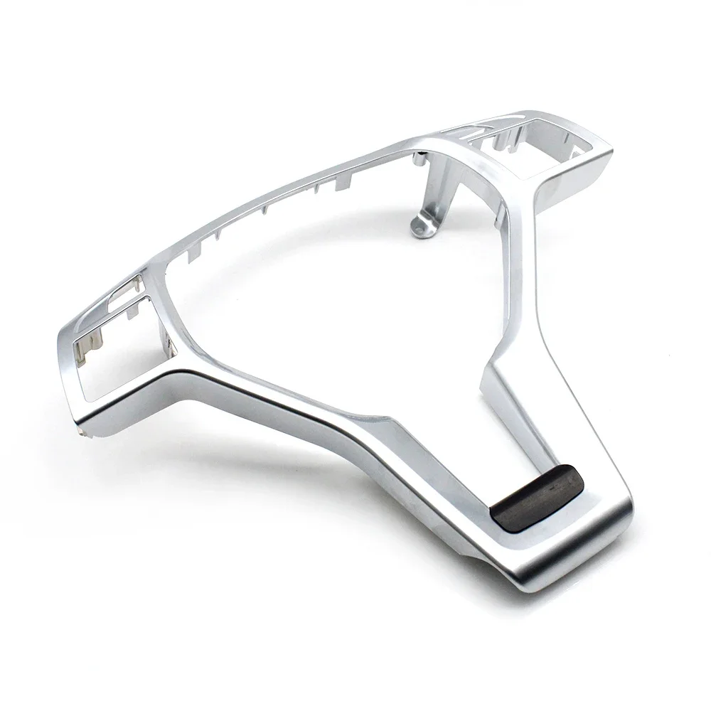 Car Steering Wheel Chrome Panel Cover Trim For Mercedes Benz AMG A B C E GLK GLA CLA CLS Class W176 W246 W204 W212 W156 W117 3