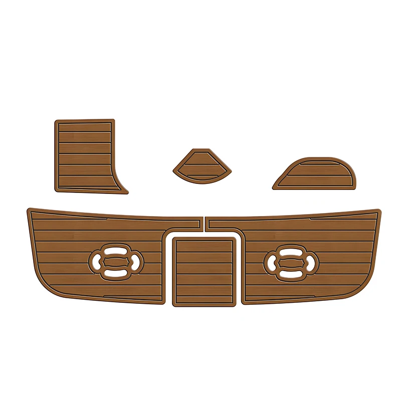 custom traction Pad Boat EVA Teak Floor for 1997 Sea Ray 290 Sundancer Swim Platform Pad EVA Foam Teak Floor Mat
