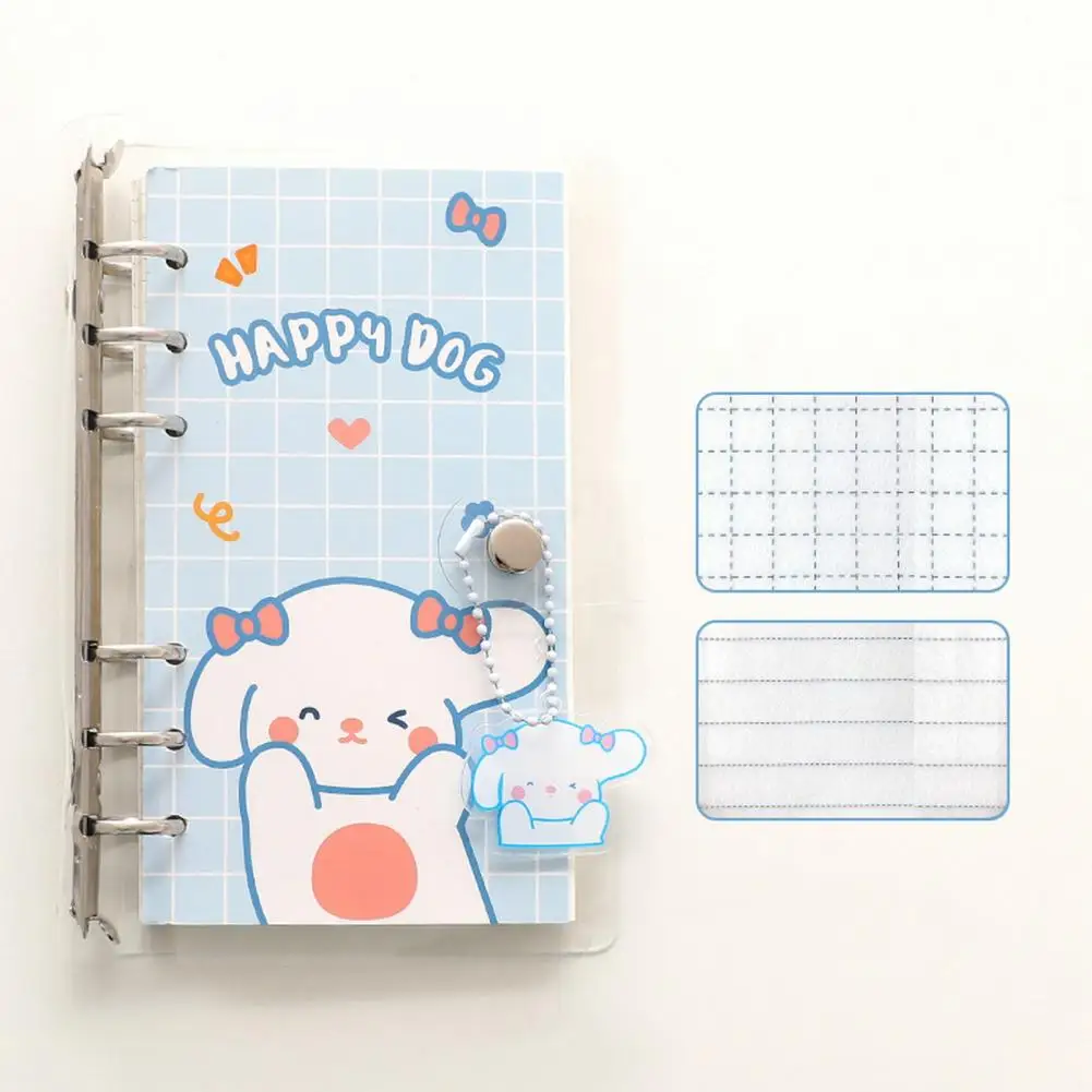 1 Set Exquisite Diary Notebook 100 Sheets Planner Book Detachable Donut Bear Dog Cartoon Notebook  Write