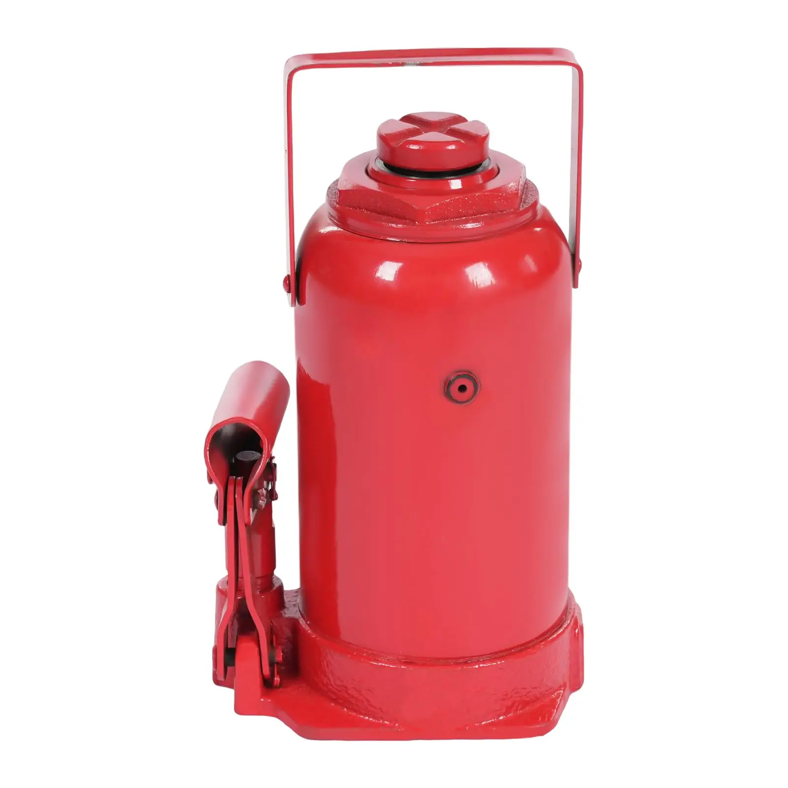 مقبس زجاجة هيدروليكي ملحوم 30 طن (66, 138 رطل) سعة إصلاح السيارات ورفع المنزل، أحمر
