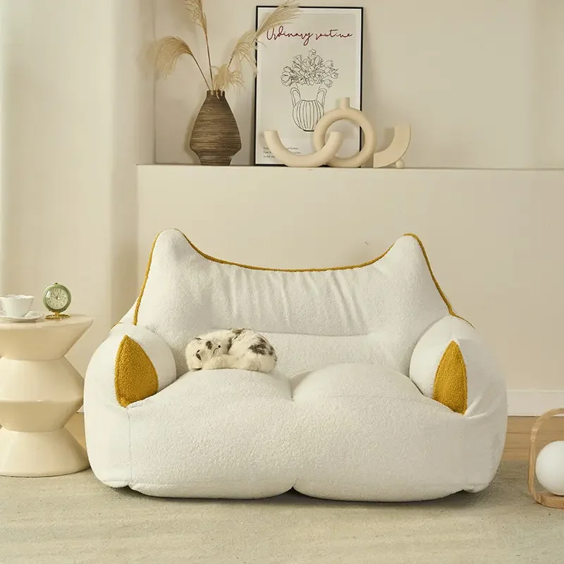 Modern Couches Bean Bag Sofas Cloud Padding Small Deformation Bean Bag Sofas Filling Live Muebles Para La Sala Hotel Furniture