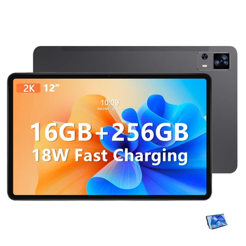 P200 12 Inch Android 13 T616 2000*1200 FHD 4G LTE 16GB ( 8GB +8GB Memory Expansion ) Android Tablet PC