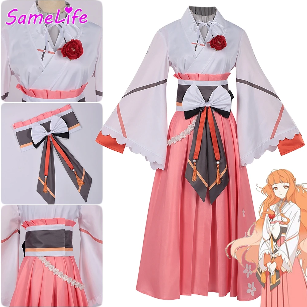 

Anime Shunkashuutou Daikousha Hinagiku Kayou Cosplay Fantasy Skirt Women Costume Disguise Halloween Adult Female Party Outfit