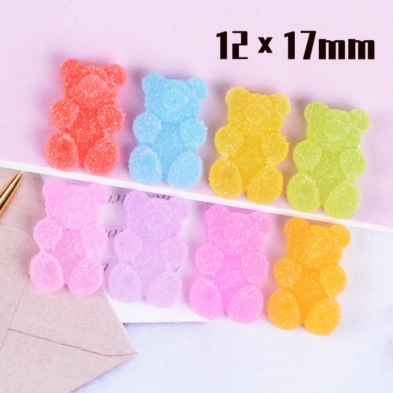 10 teile/beutel Kawaii Creme Candy Miniatur Dekor Harz Marin Zucker DIY Dekor Telefon Fall Dekoration – Detail 8