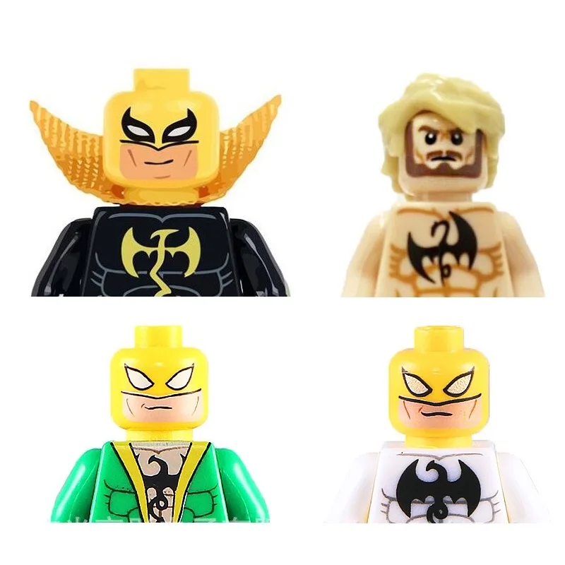 Iron Fist Building Block Mini Action Figure Toys