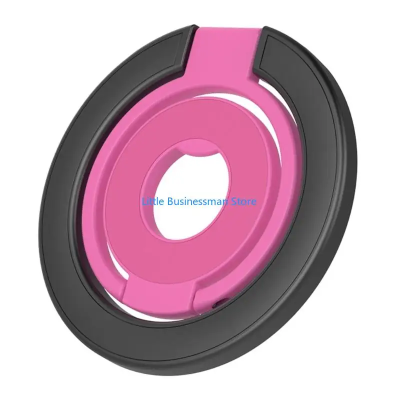 Handy Halter Finger Grip Ständer Doppelseitige Magnetische Halter für Telefon 17 16 15 Rotierenden Halterung Ständer M76A – Detail 7