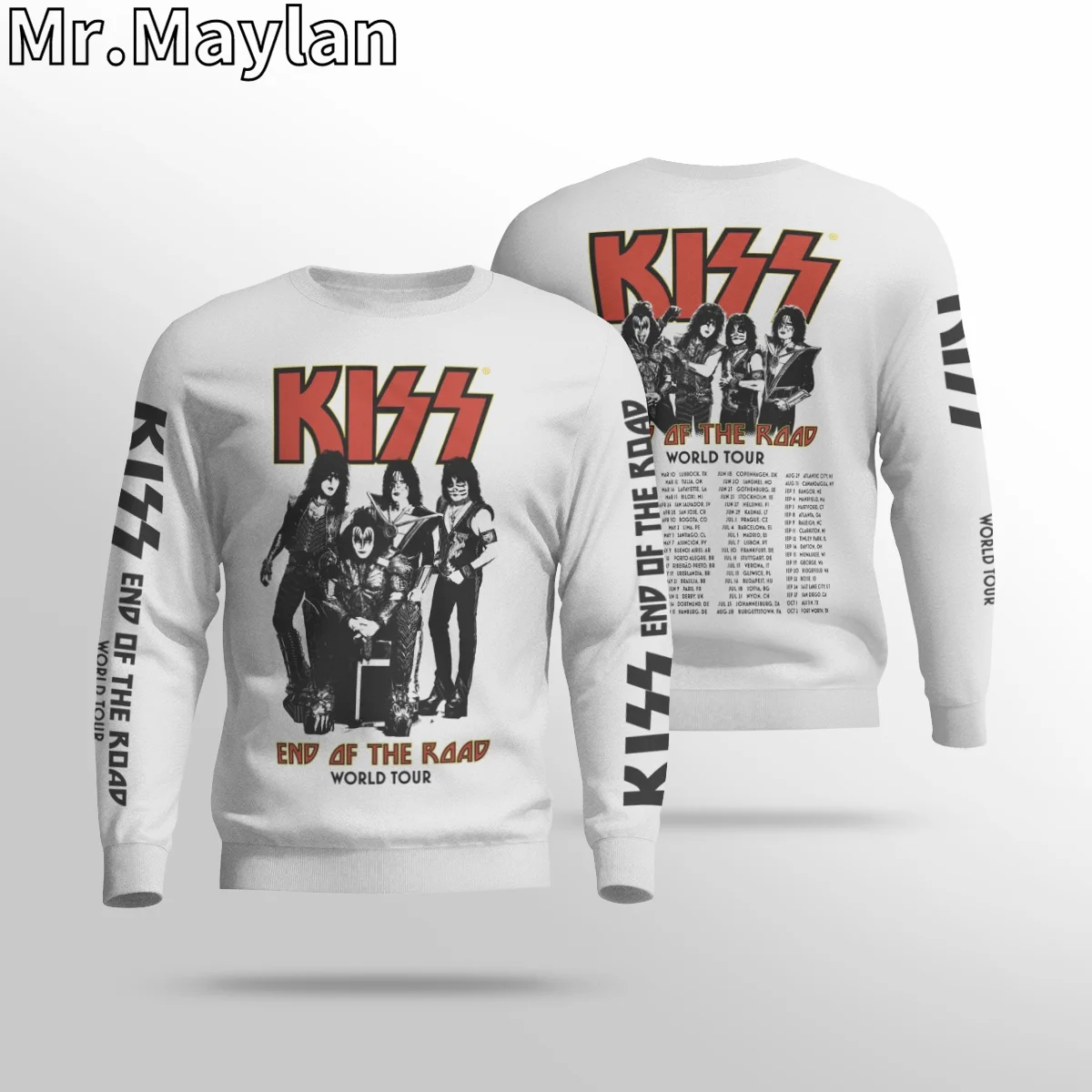 

Newest Rock Kiss Band Sweatshirts 3D Printed Unisex Hoodies Men Sweatshirt Streetwear Pullover Casual Jacket Tracksuits KJ-046