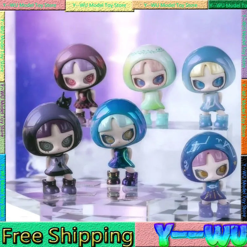 Inn Symphony Of Llusion And Reality Blind Box Inn Mini Figure Mystery Box Cute Anime Figure Desktop Ornament Decor Custom Gifts