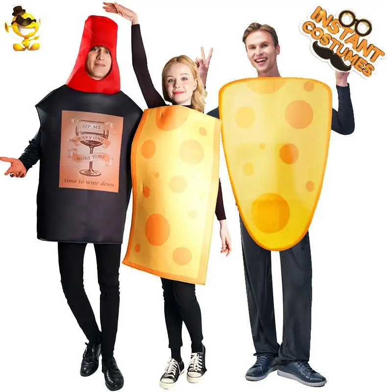Loween adulto engraçado cosplay desempenho role-plang par roupas casal engraçado traje feminino faionable vestido de noite