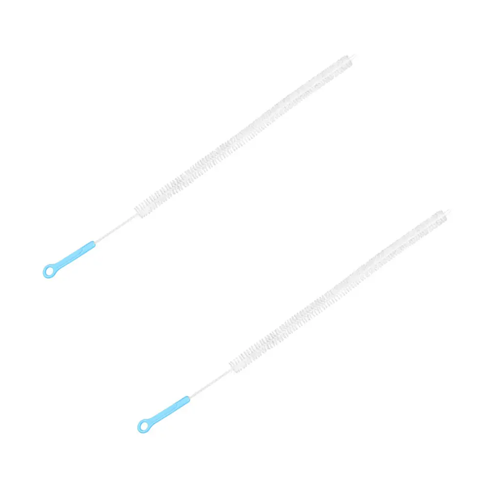 

2 Pcs Pipeline Dredging Brush Drain Cleaning Tool White Flexible Hair Catchers Sewer Kitchen Bathroom Sink Bathtub