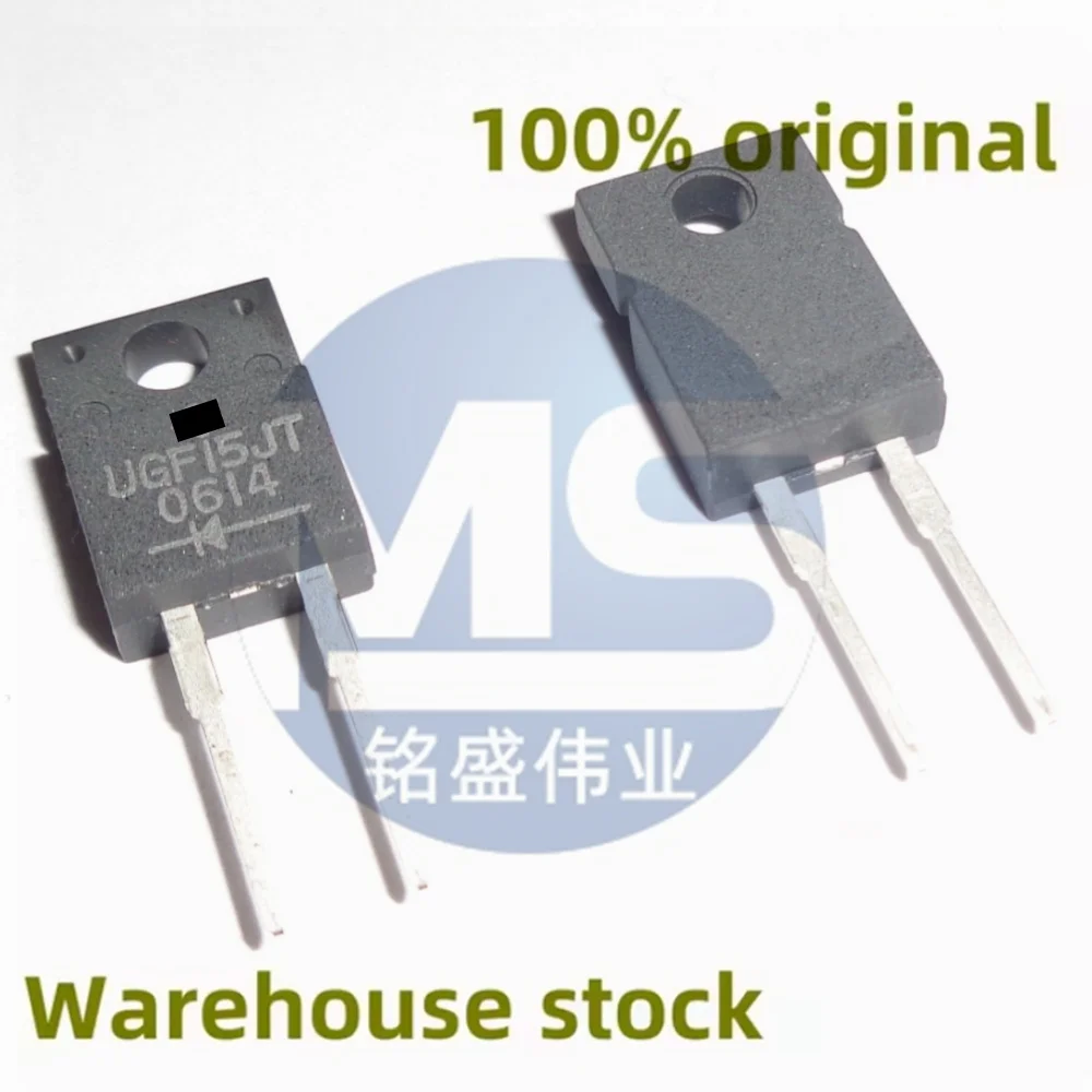 

10 шт. 100% новый UGF15JT 600 В с прямой вставкой TO-220F 15A диод быстрого восстановления на складе, прямая продажа