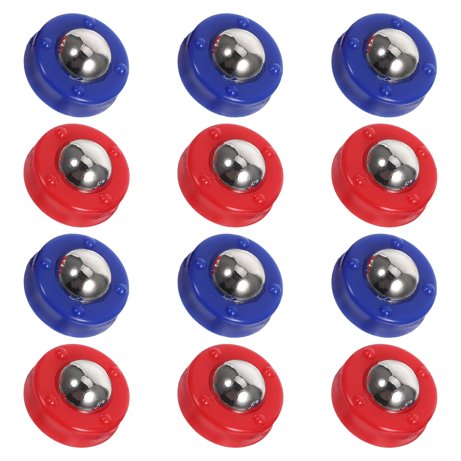 

24 Pcs Roller Shrimpboard Toys Kids Shuffleboard Game Table Curling Rollers for Ball Sports Mini Replacement Child