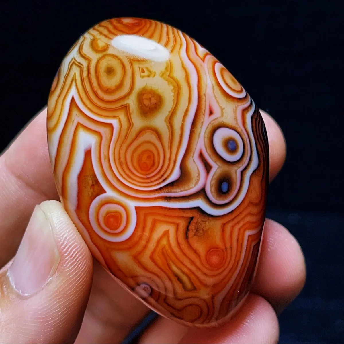 Natural Banded Agate Genuine Stone, Polished Tumbled, Desert Treasure, Terrarium Decor, Crystal Collection, Table Display