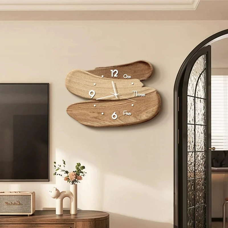 Bedrooms Aesthetic Wall Clocks Cat Cutecore Small Nordic Wall Clocks Corner Girls Orologio Da Parete Decorations Living Room